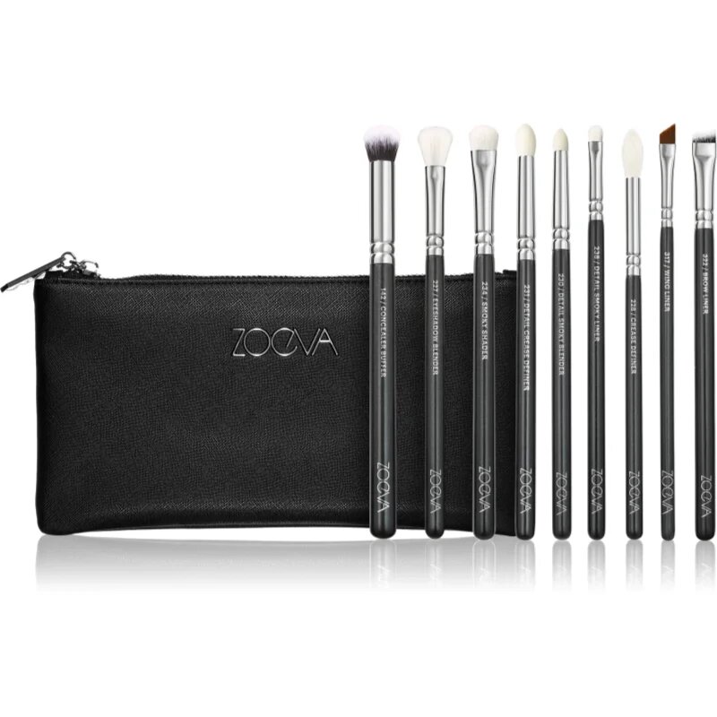 ZOEVA It's All About The Eyes Brush Set sada štětců s taštičkou 1 ks