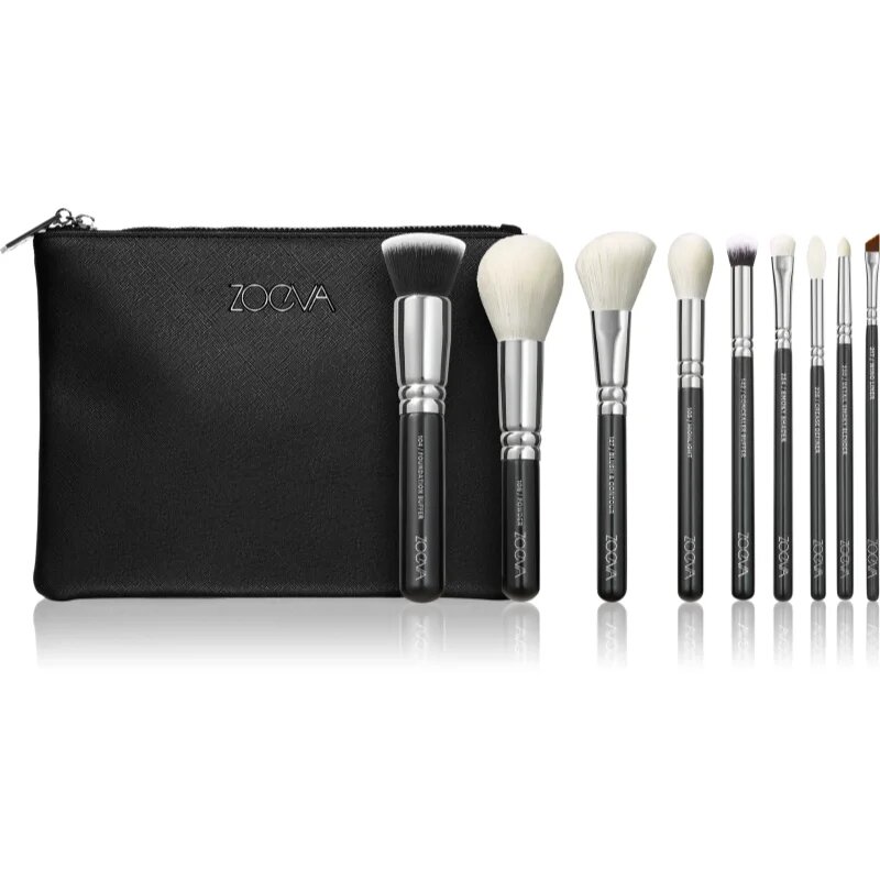 ZOEVA The Complete Brush Set sada štětců s taštičkou 1 ks