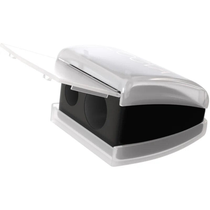 ZOEVA Velvet Love Duo Sharpener dvojité ořezávátko na kosmetické tužky 1 ks