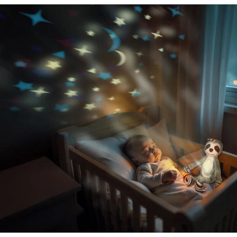 Zopa Plush Sleepy Toy with Projector and Melodies Raccoon projektor s melodií 0 m+ 1 ks