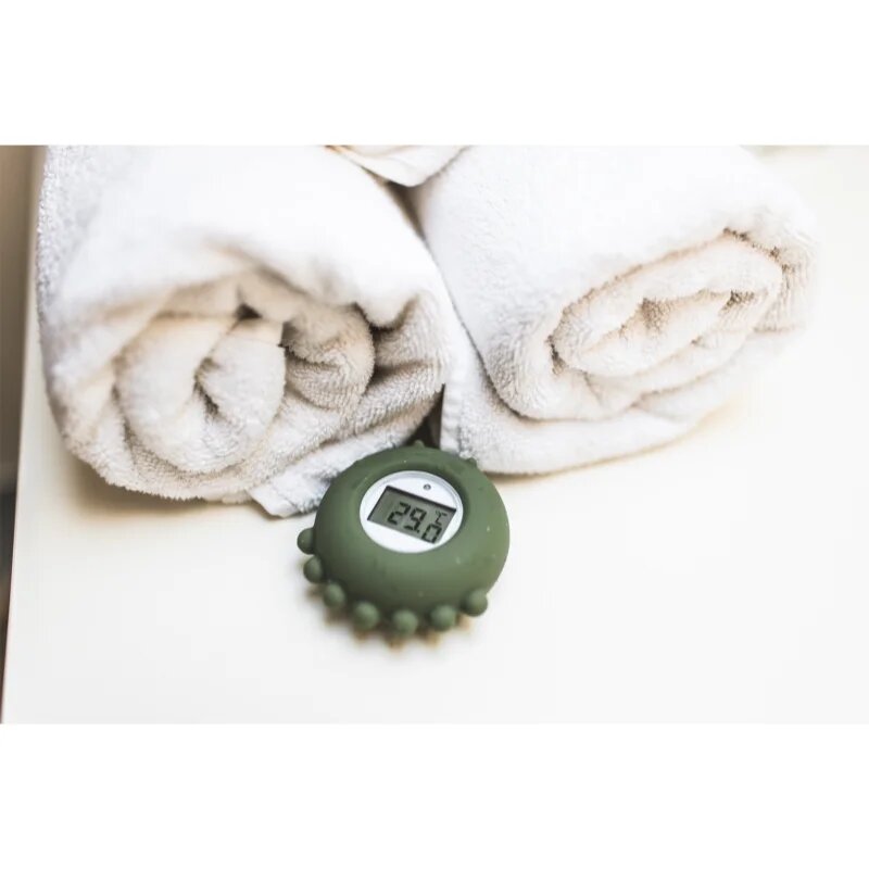 Zopa Silicone Digital Thermometer 2in1 digitální teploměr do vany Dove Grey 1 ks
