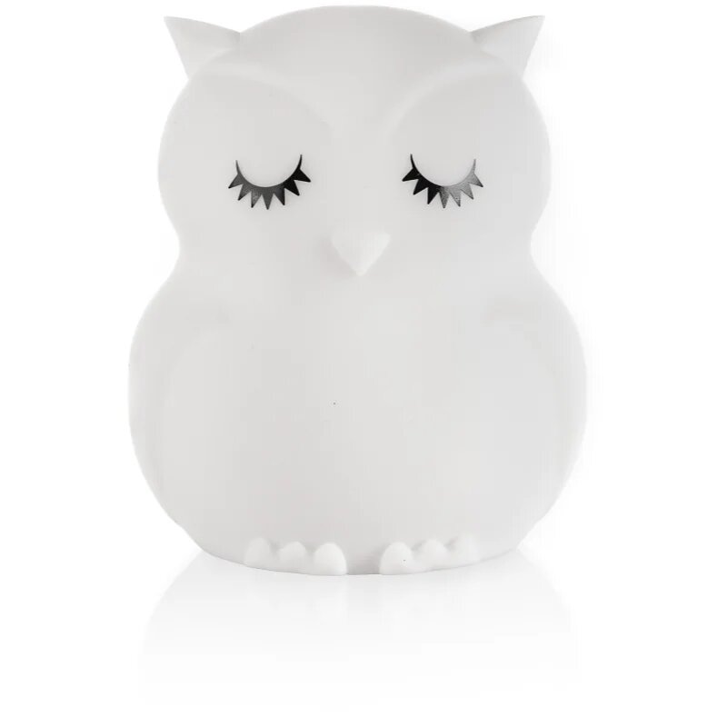 Zopa Silicone LED Lamp Size M noční světlo Owl 1 ks