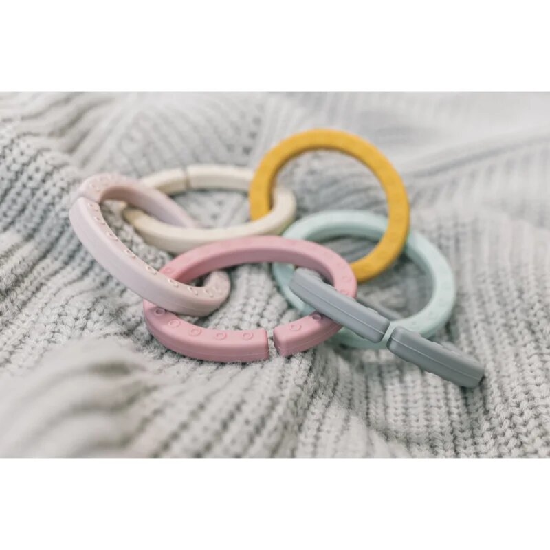 Zopa Silicone Links sada kroužků Multicolor 6 ks