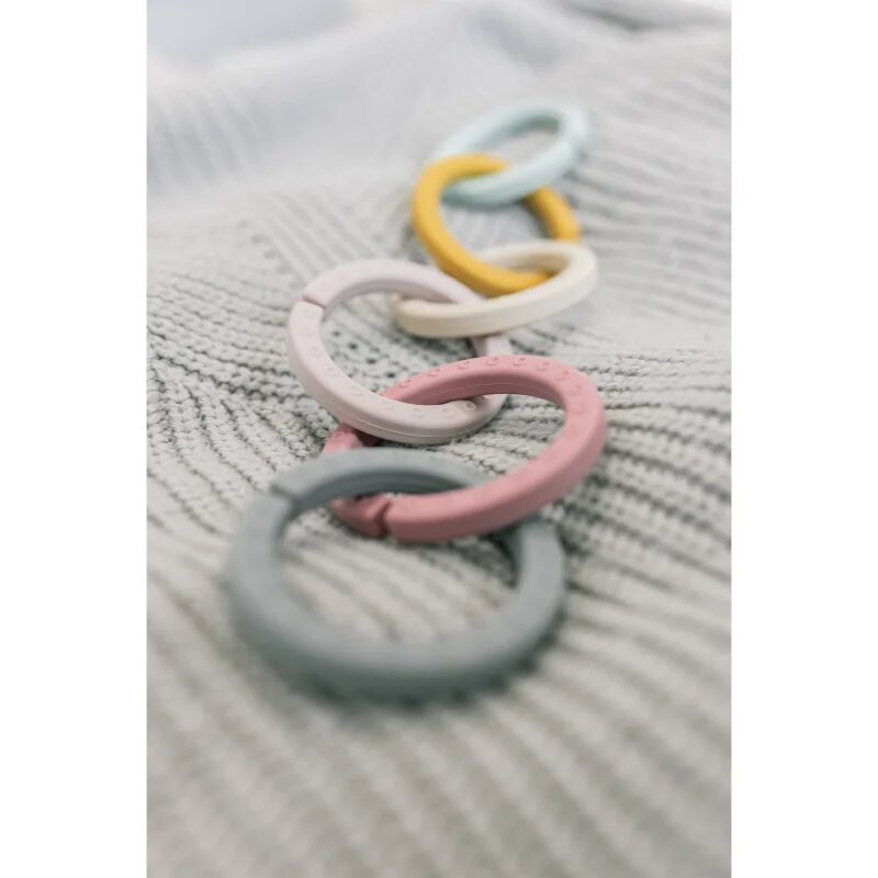 Zopa Silicone Links sada kroužků Multicolor 6 ks