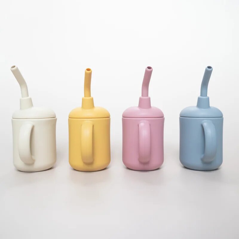 Zopa Silicone Mug hrnek 2 v 1 Sand Beige 1 ks