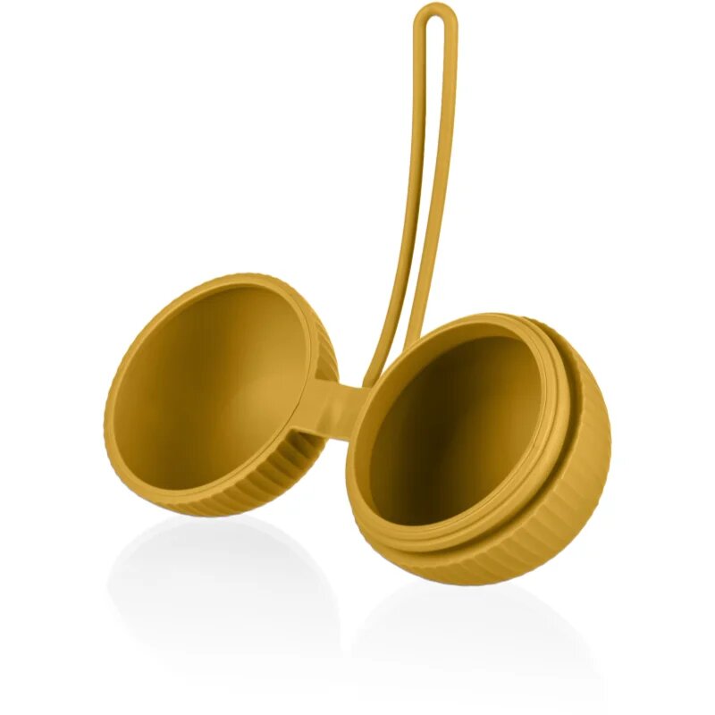 Zopa Silicone Pacifier Case Closable krabička na dudlík 0 m+ Mustard Yellow 1 ks