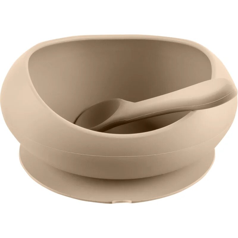 Zopa Silicone Tableware Set jídelní sada Sand Beige 1 ks