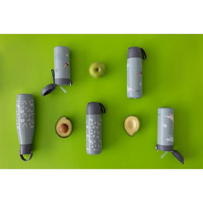 Zopa Thermo Bottle with Drinking Spout termoska s brčkem Dino 1 ks