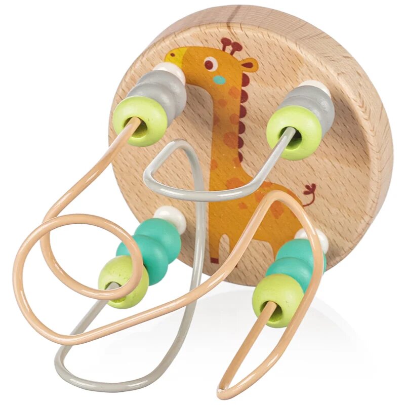 Zopa Wooden Activity Toy aktivity hračka ze dřeva 16 m+ Giraffe 1 ks