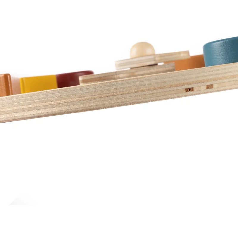Zopa Wooden Clock aktivity hračka ze dřeva 1 ks