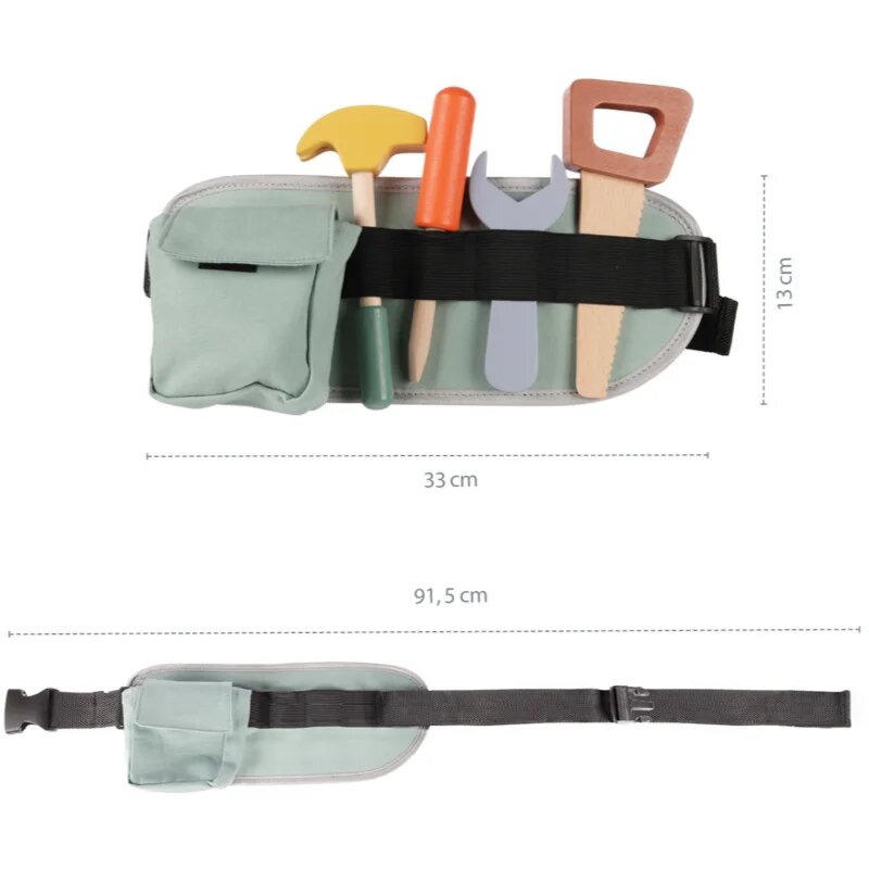 Zopa Wooden Tools With a Belt hračka ze dřeva 1 ks